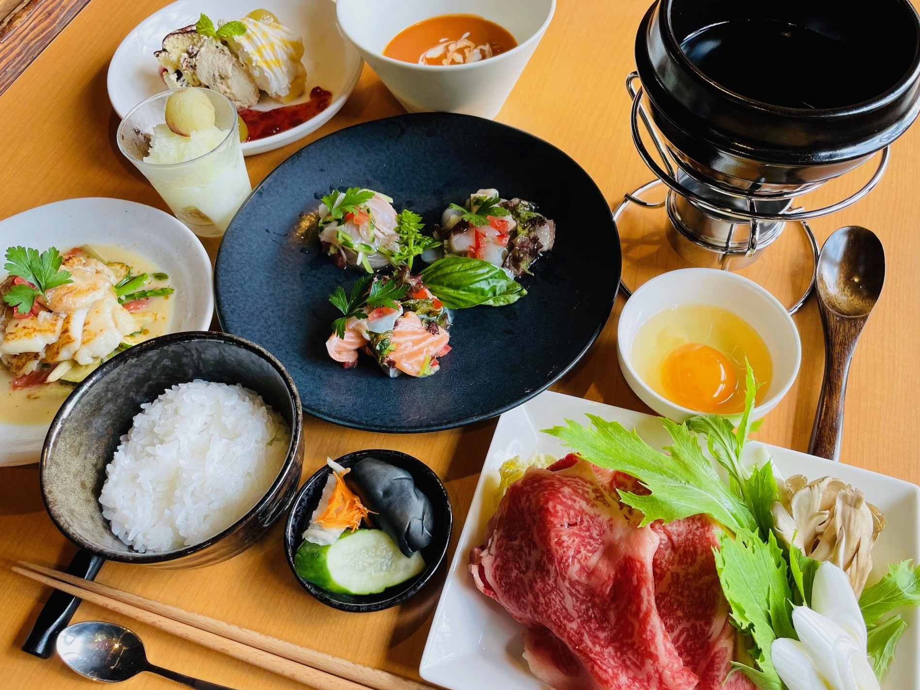 膳所「ICHI」　備中ディナーコース