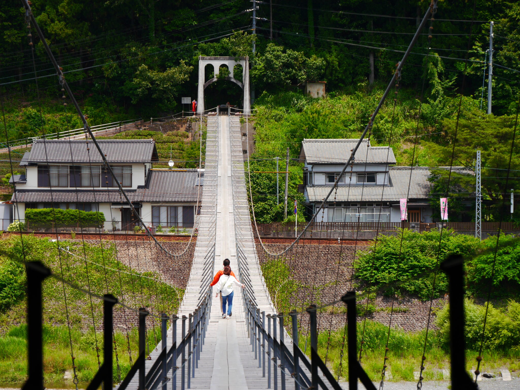 塩郷の吊り橋
