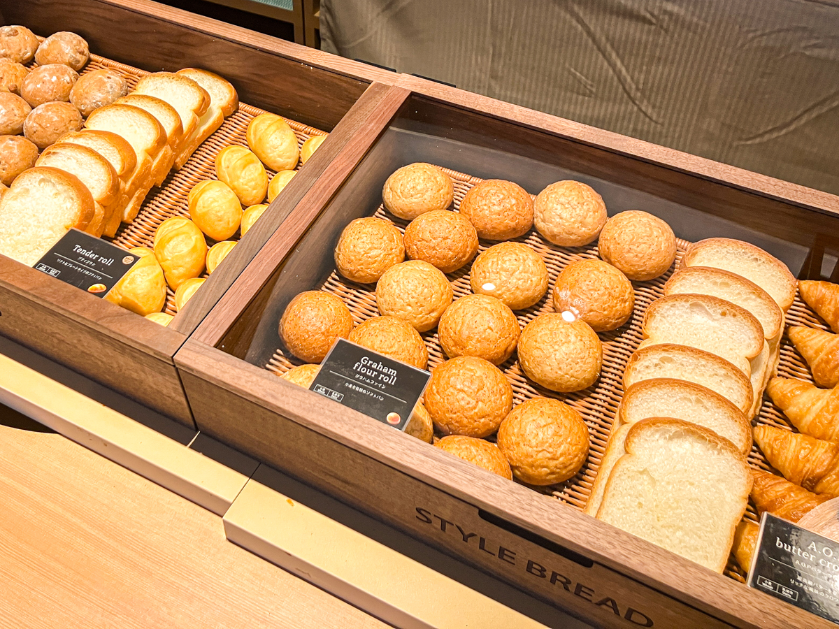 朝食ビュッフェ　一例