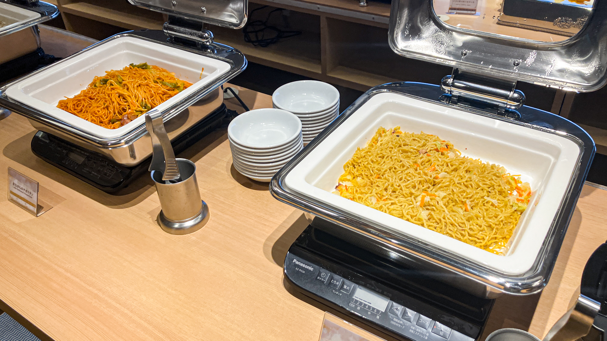 朝食ビュッフェ　一例