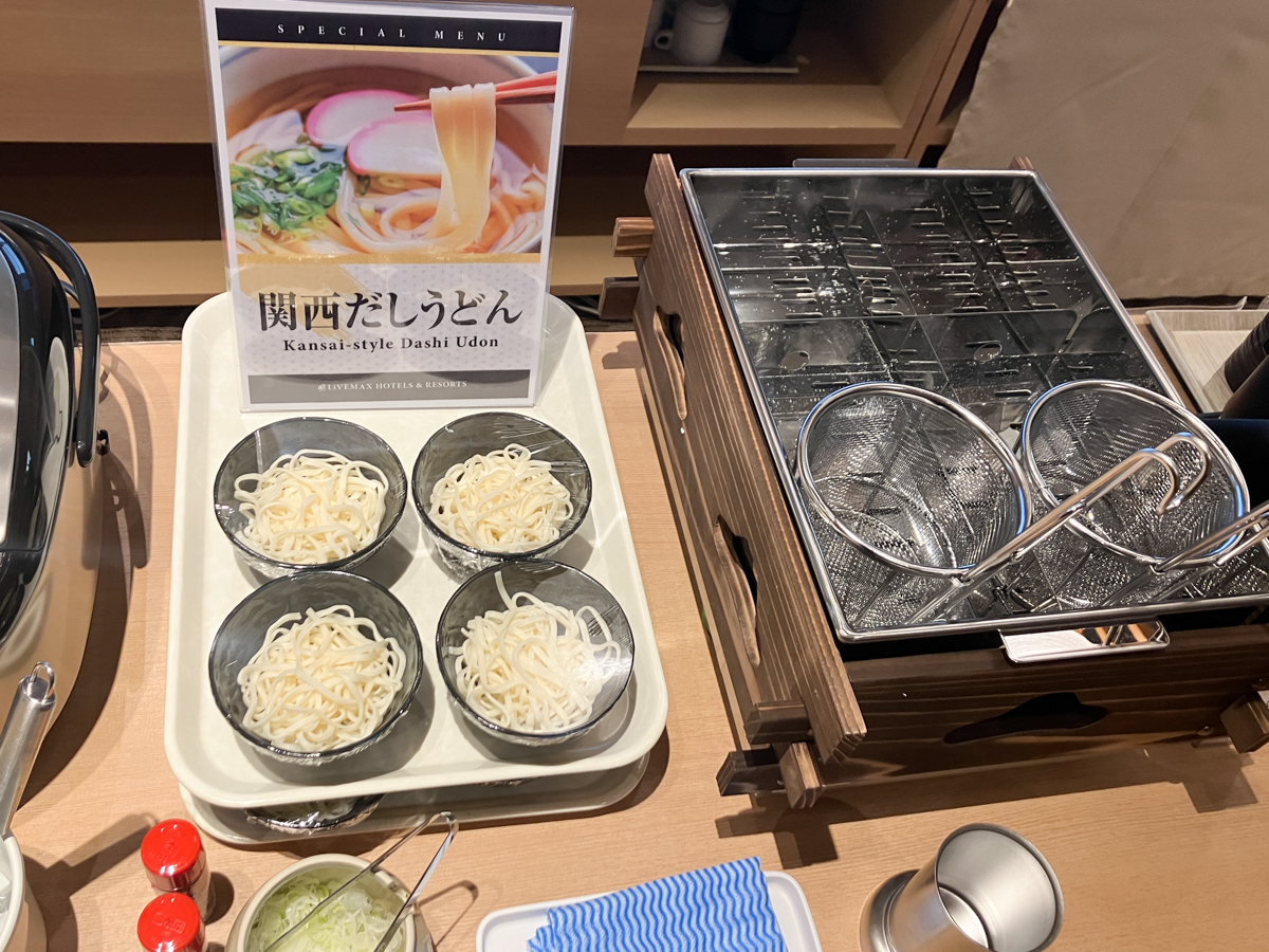 朝食ビュッフェ　一例