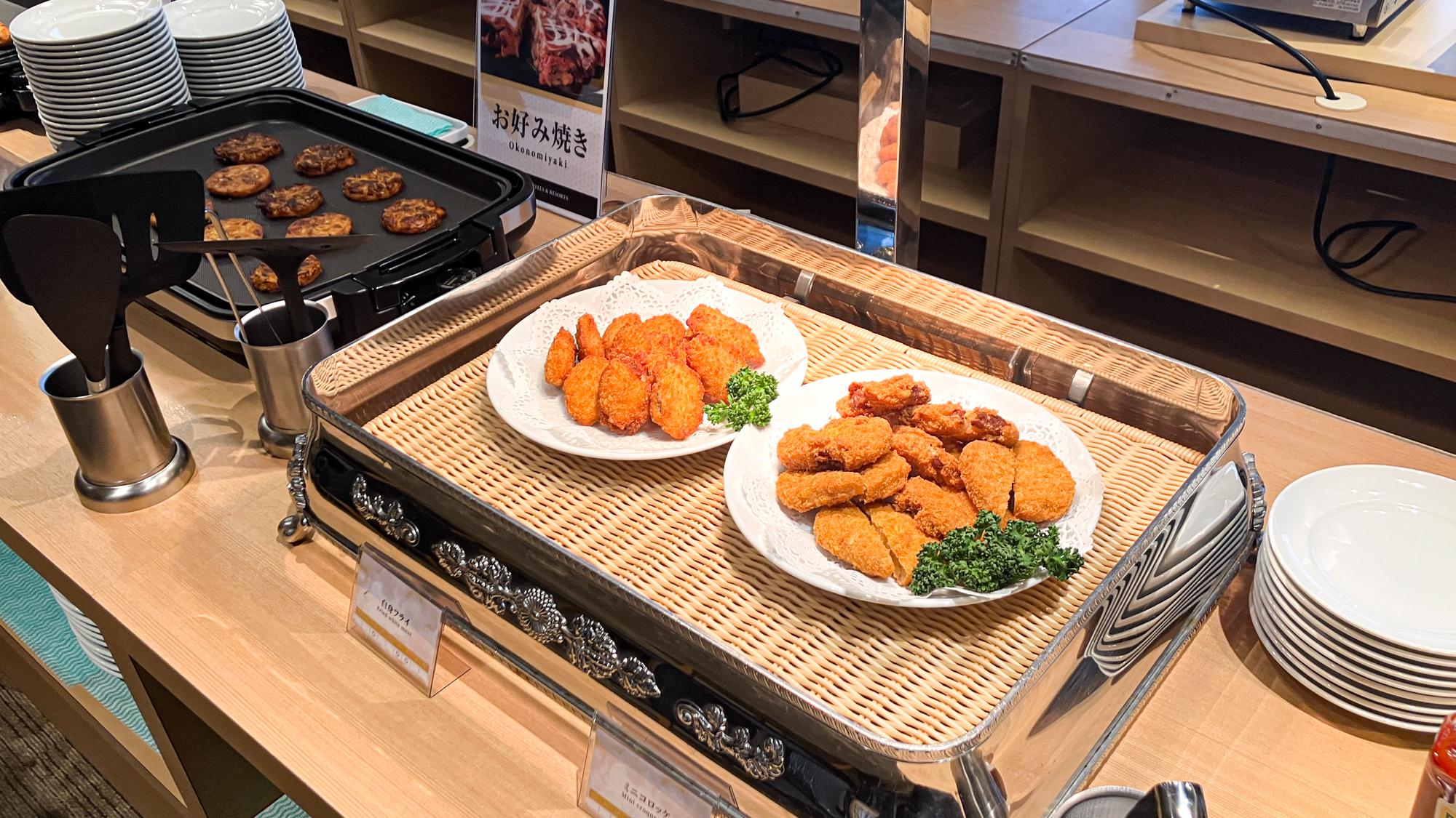 朝食ビュッフェ　一例