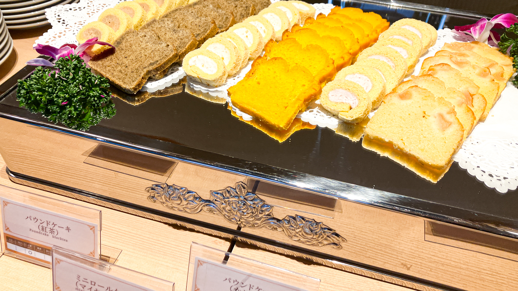 朝食ビュッフェ　一例