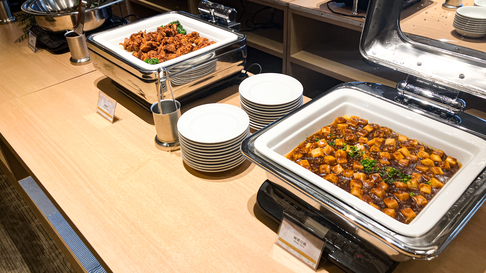 朝食ビュッフェ　一例