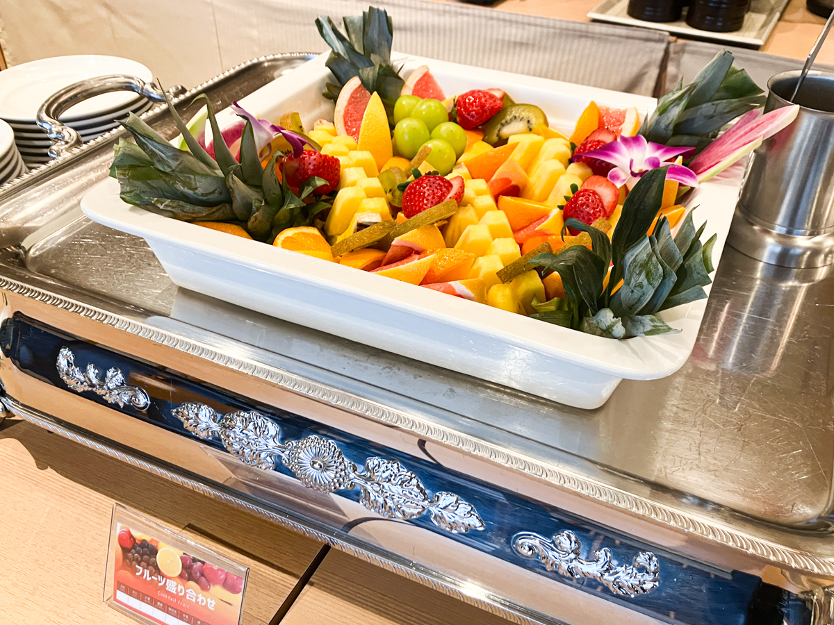 朝食ビュッフェ　一例