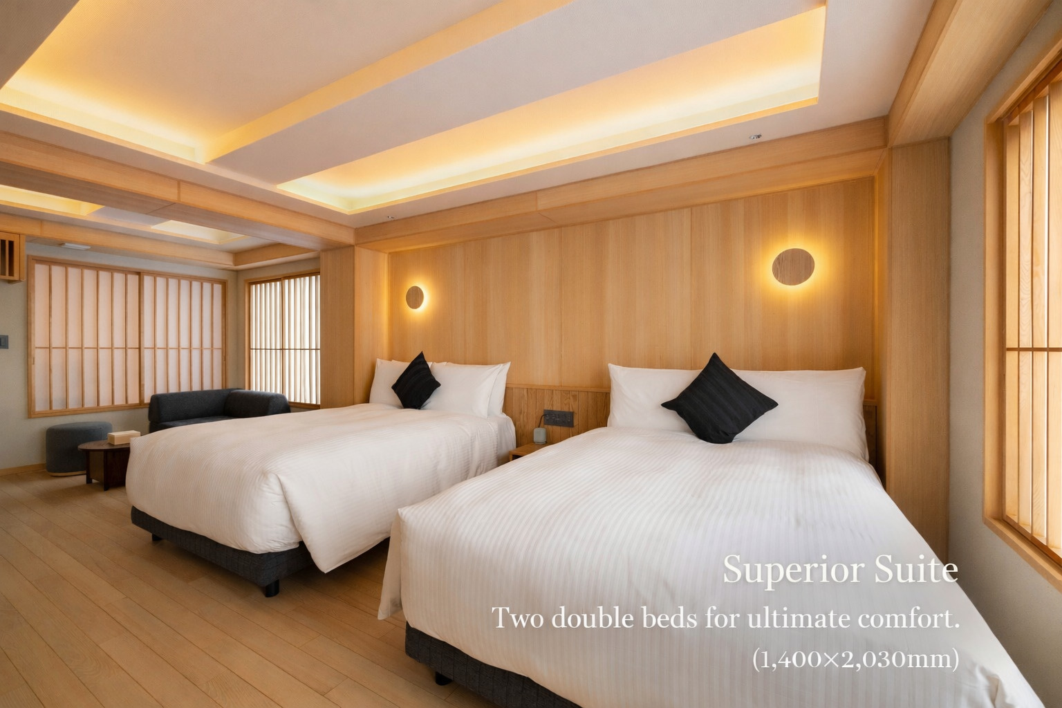 スーペリアスイート ベッド