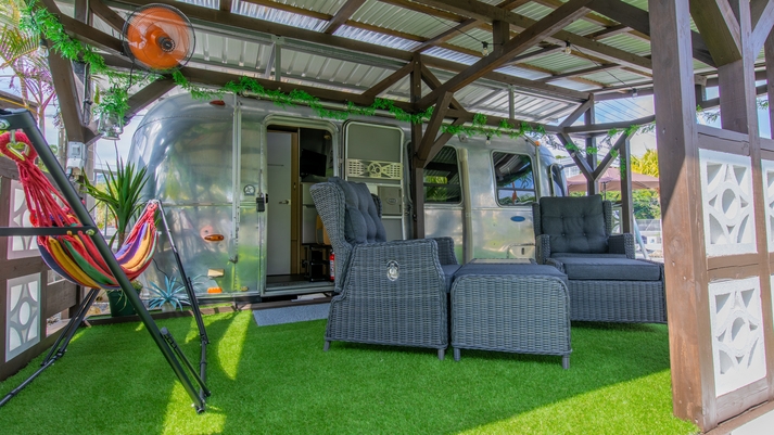 【5連泊】充実設備で長期滞在でも安心♪キャンピングトレーラーで非日常ステイ【素泊まり】