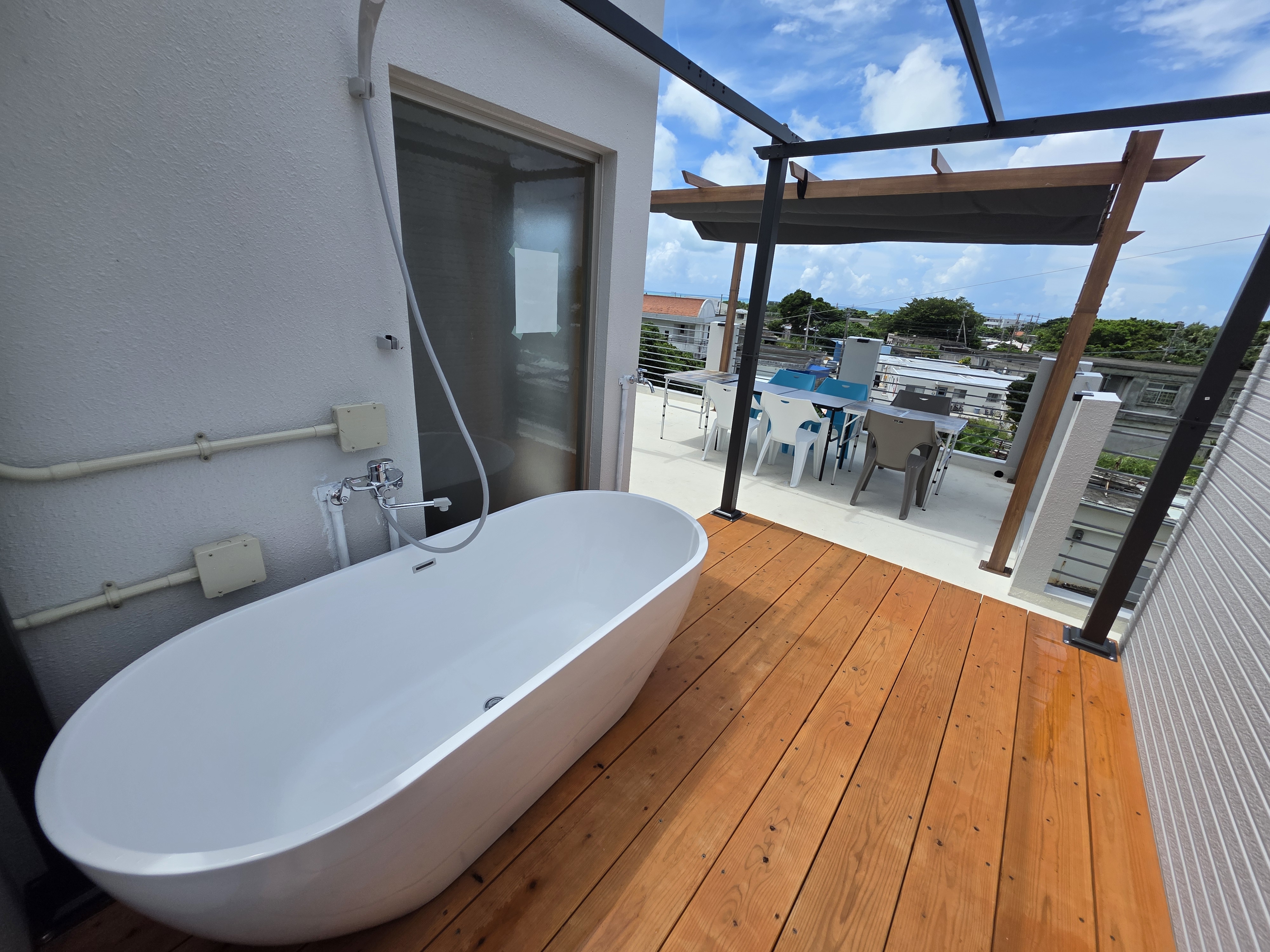 屋上　露天風呂