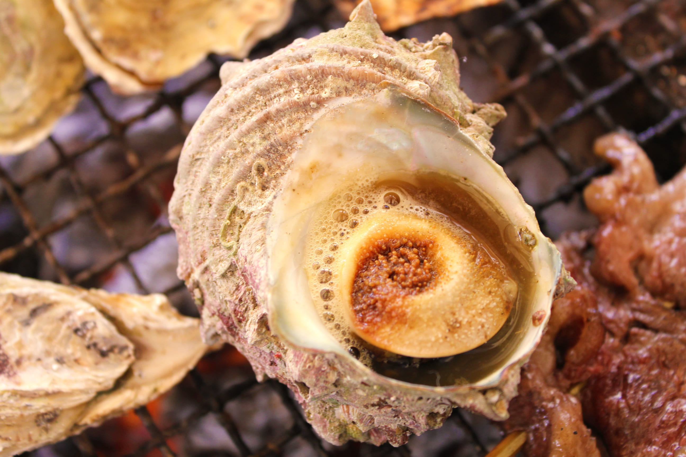 サザエ壺焼き※夕食一例