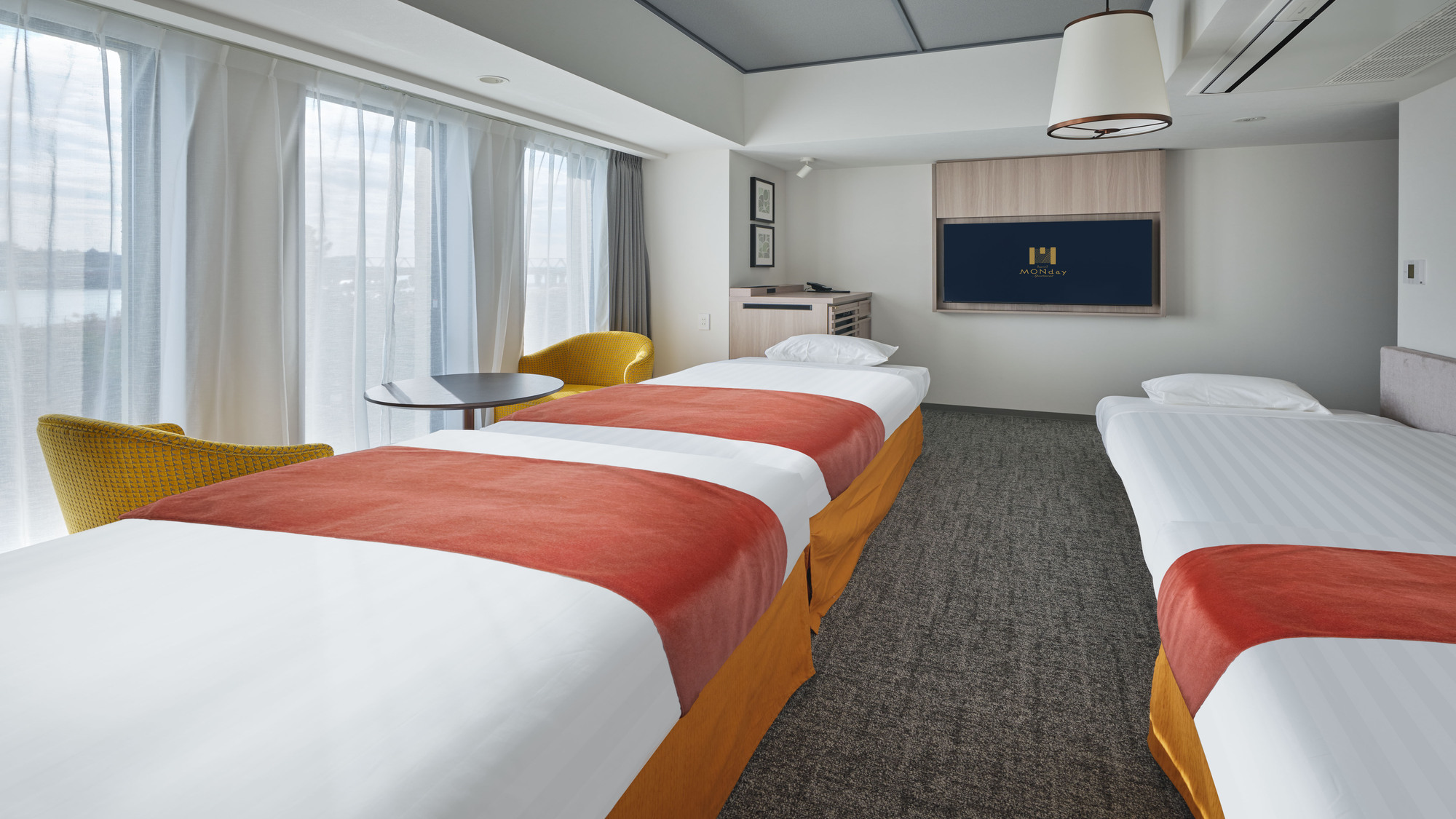 プレミアムリバービュールーム(追加ベッドイメージ)