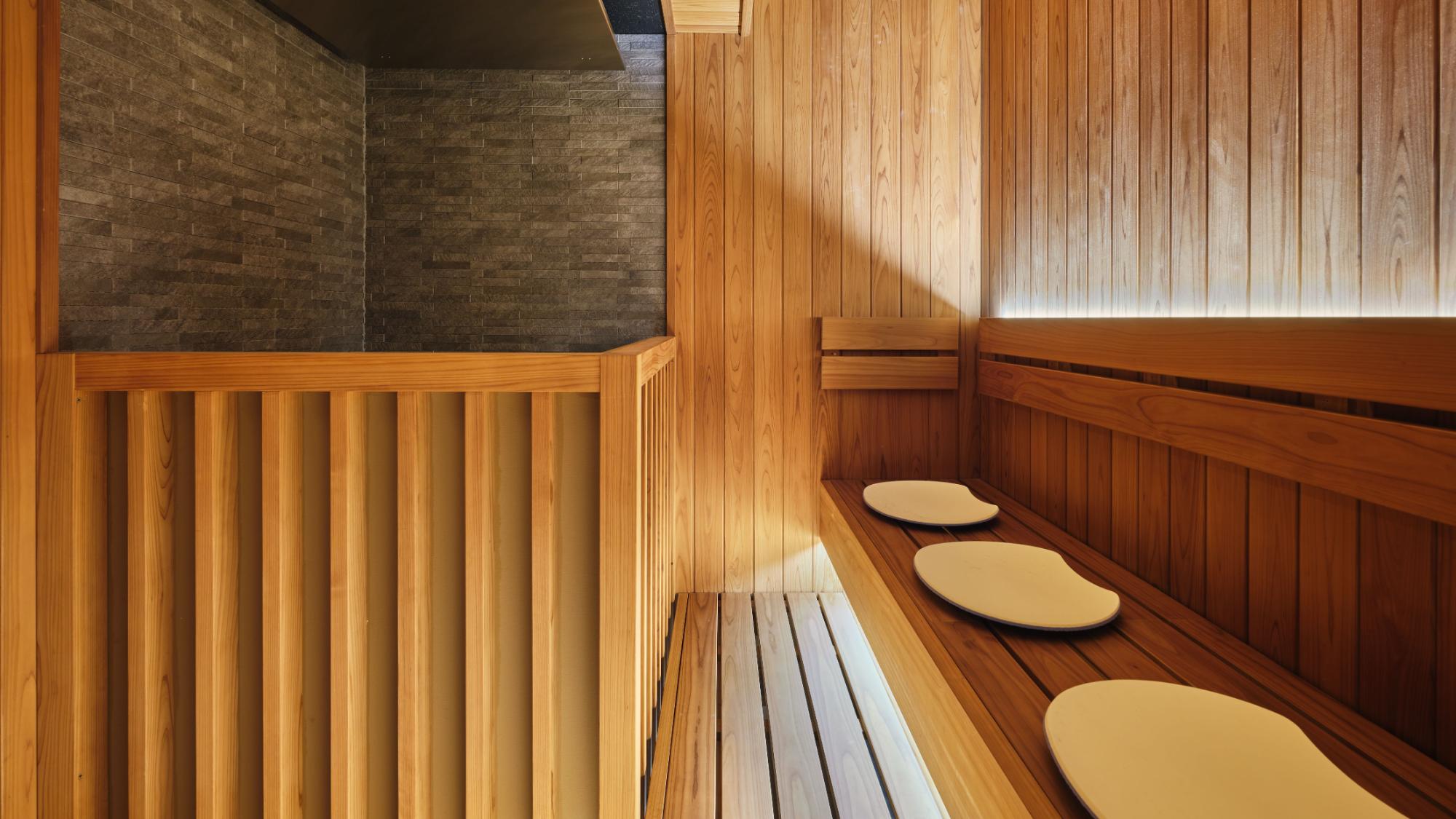大浴場内サウナ