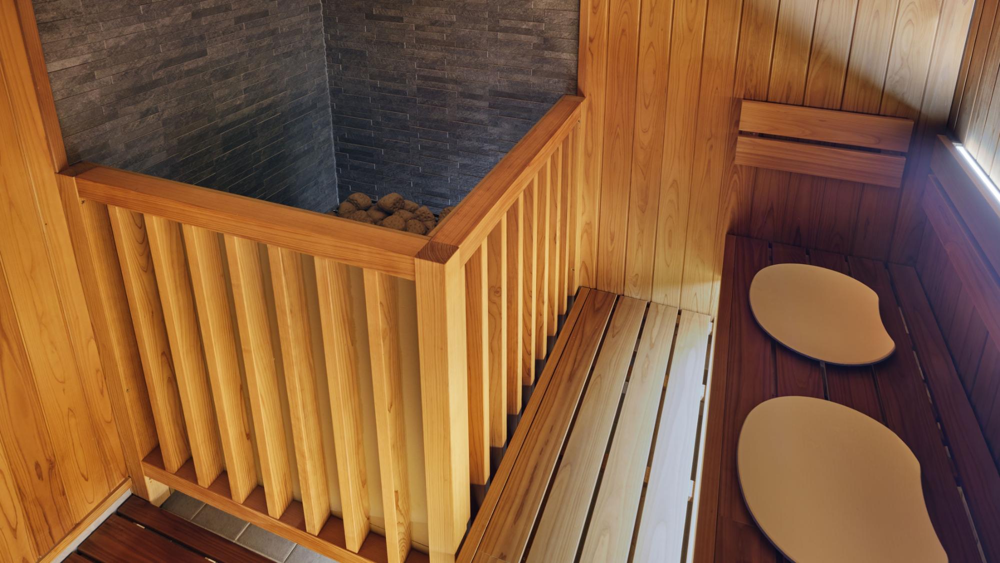 大浴場内サウナ