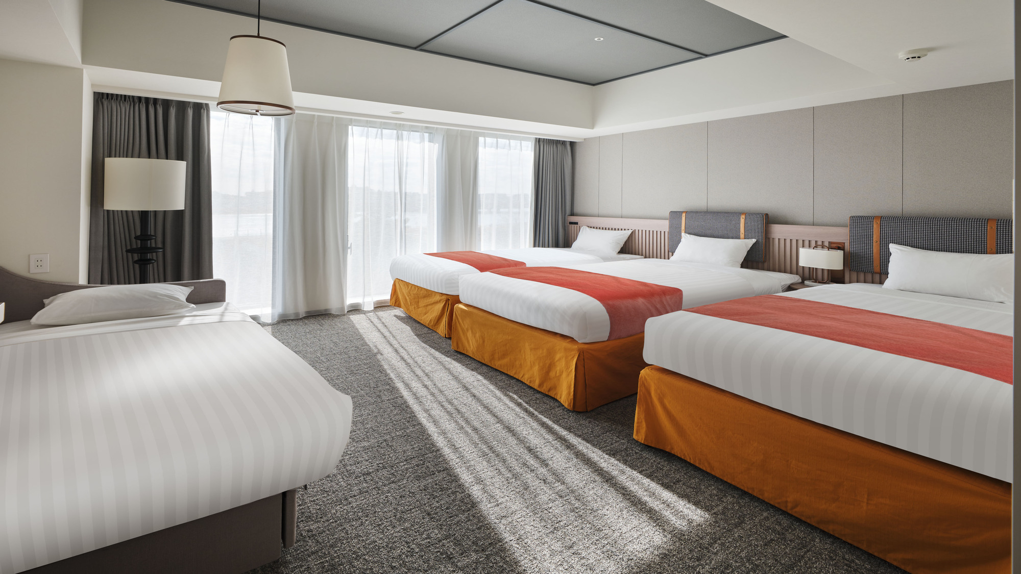 デラックスリバービュールーム（追加ベッドイメージ）