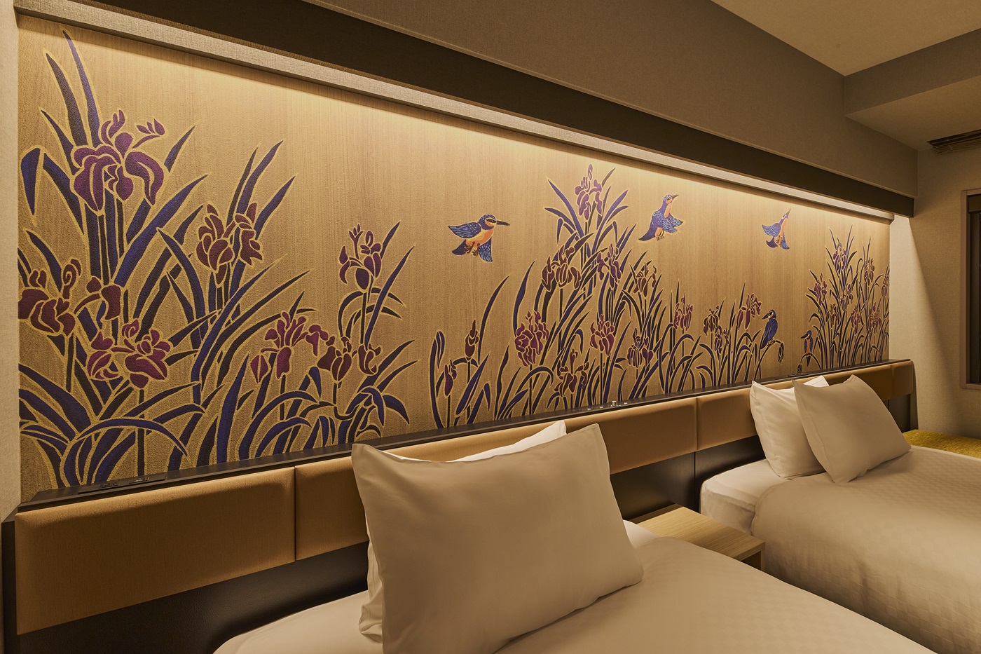 スタンダードツインルーム/ベッドボード