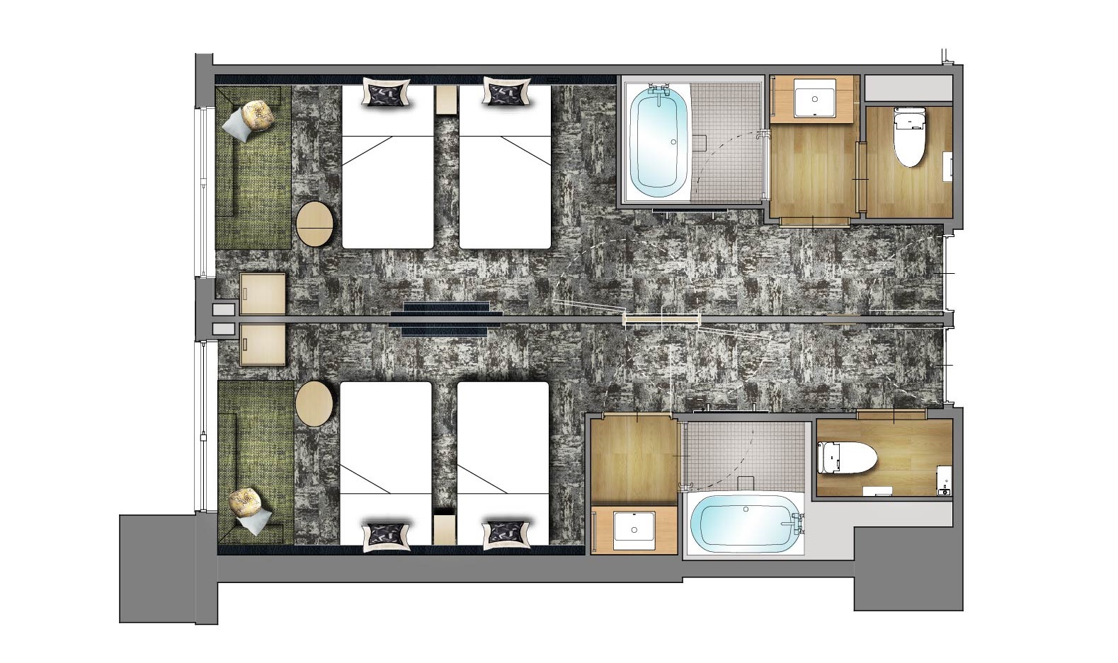 コネクティング平面図
