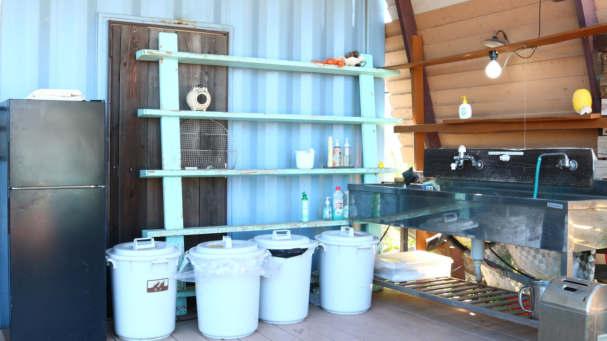 SEAコテージ◇専用屋外の水洗い場あります*