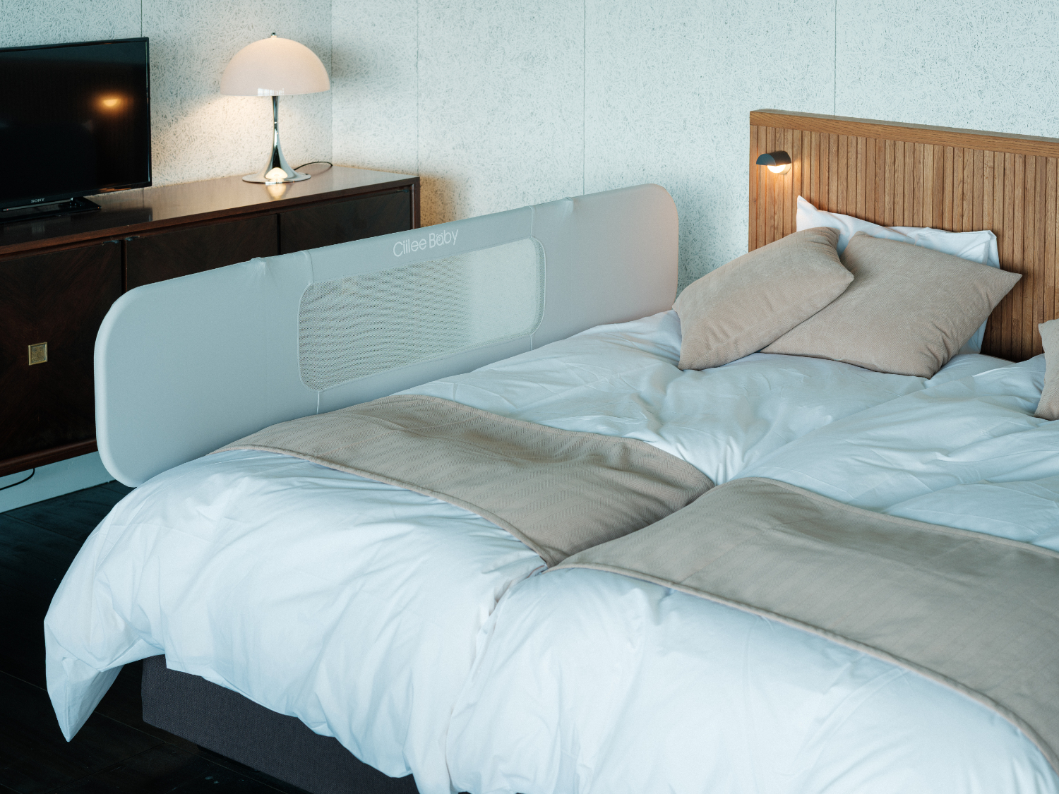 組み立て式幼児用ベッドガード