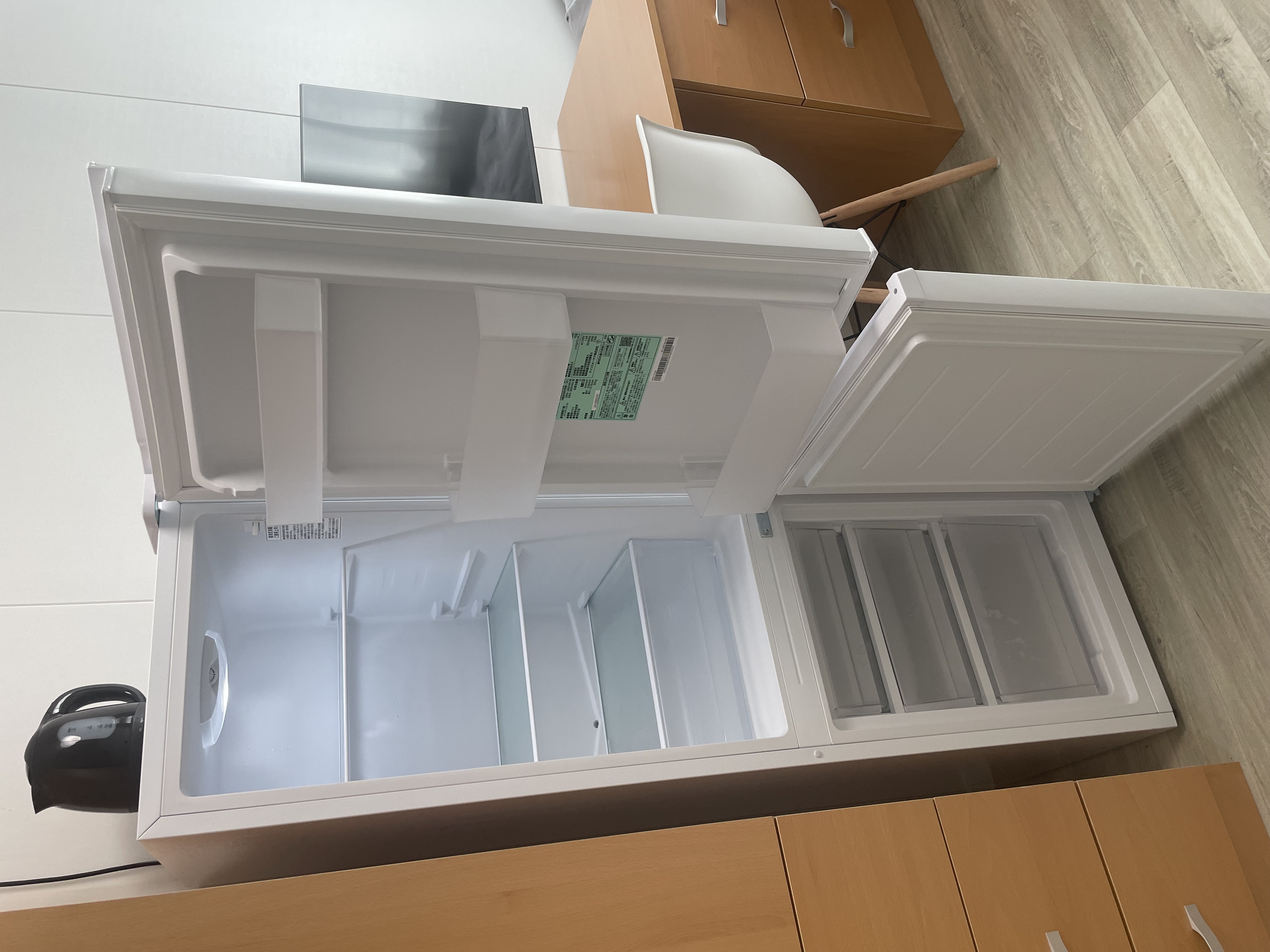 大きめ冷蔵庫＆ケトル完備で快適ステイ