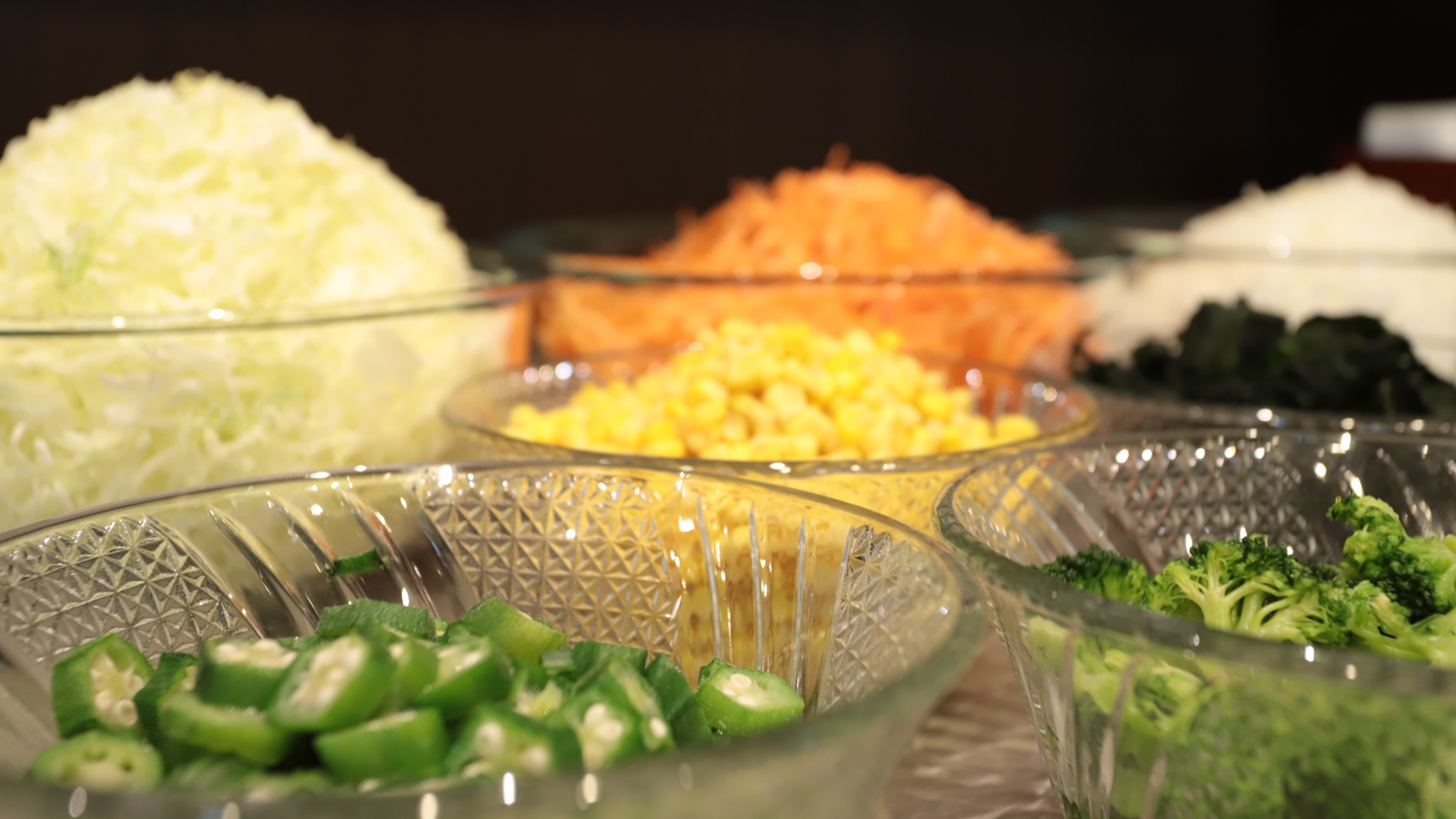 朝のビタミンチャージ！新鮮野菜をたっぷりと