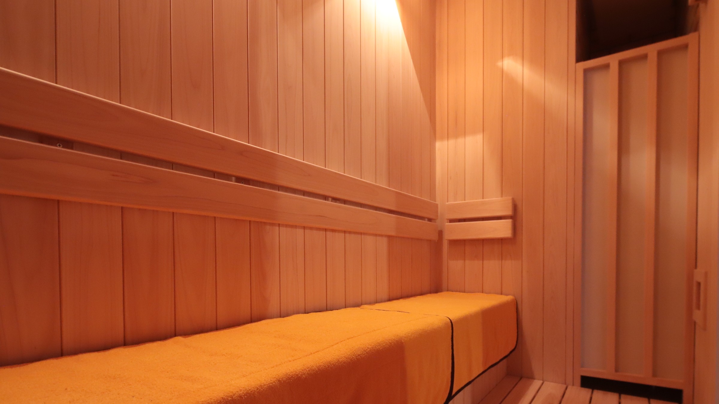 【男女入替制】じっくり汗をかいてリフレッシュ。疲れを癒やすサウナ