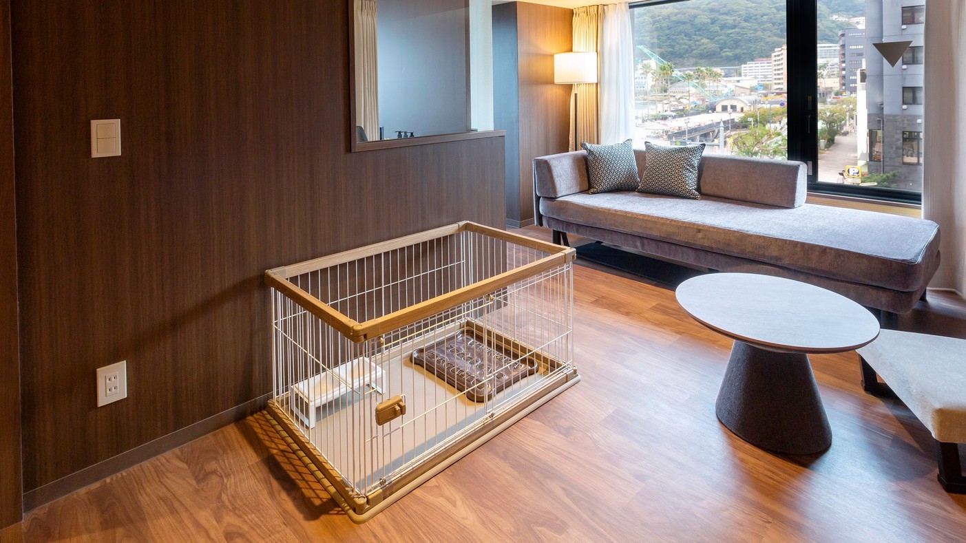 ペットステイ〇オーシャン・スイート【和モダン◇海絶景バス】