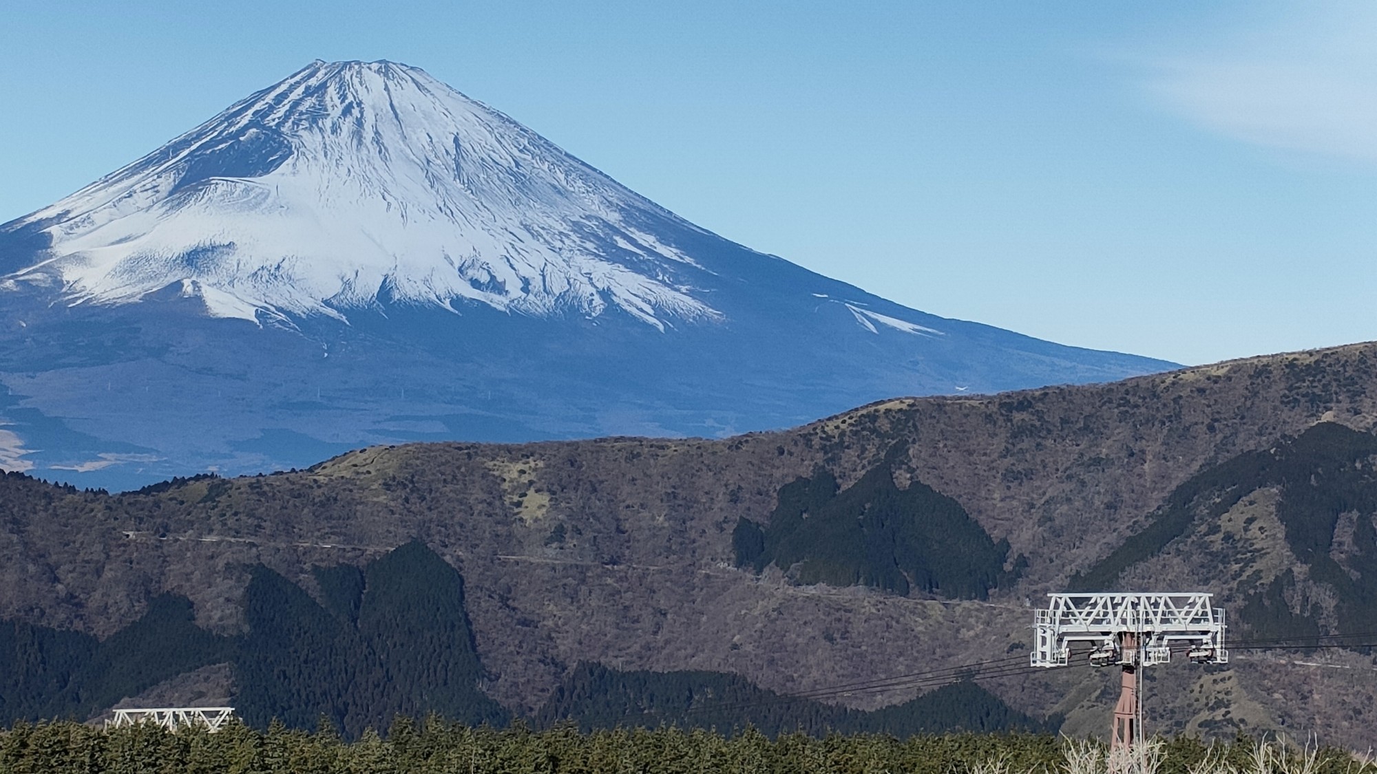 【十国峠】富士山や相模湾を望む絶景の展望スポット（ケーブルカー乗り場まで車20分）