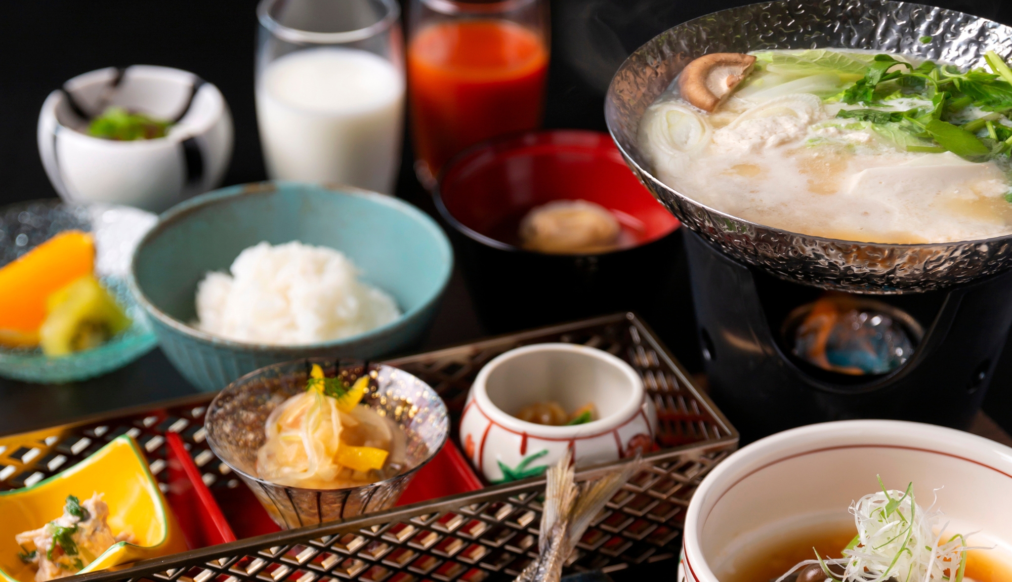 ホテル渚館の和朝食