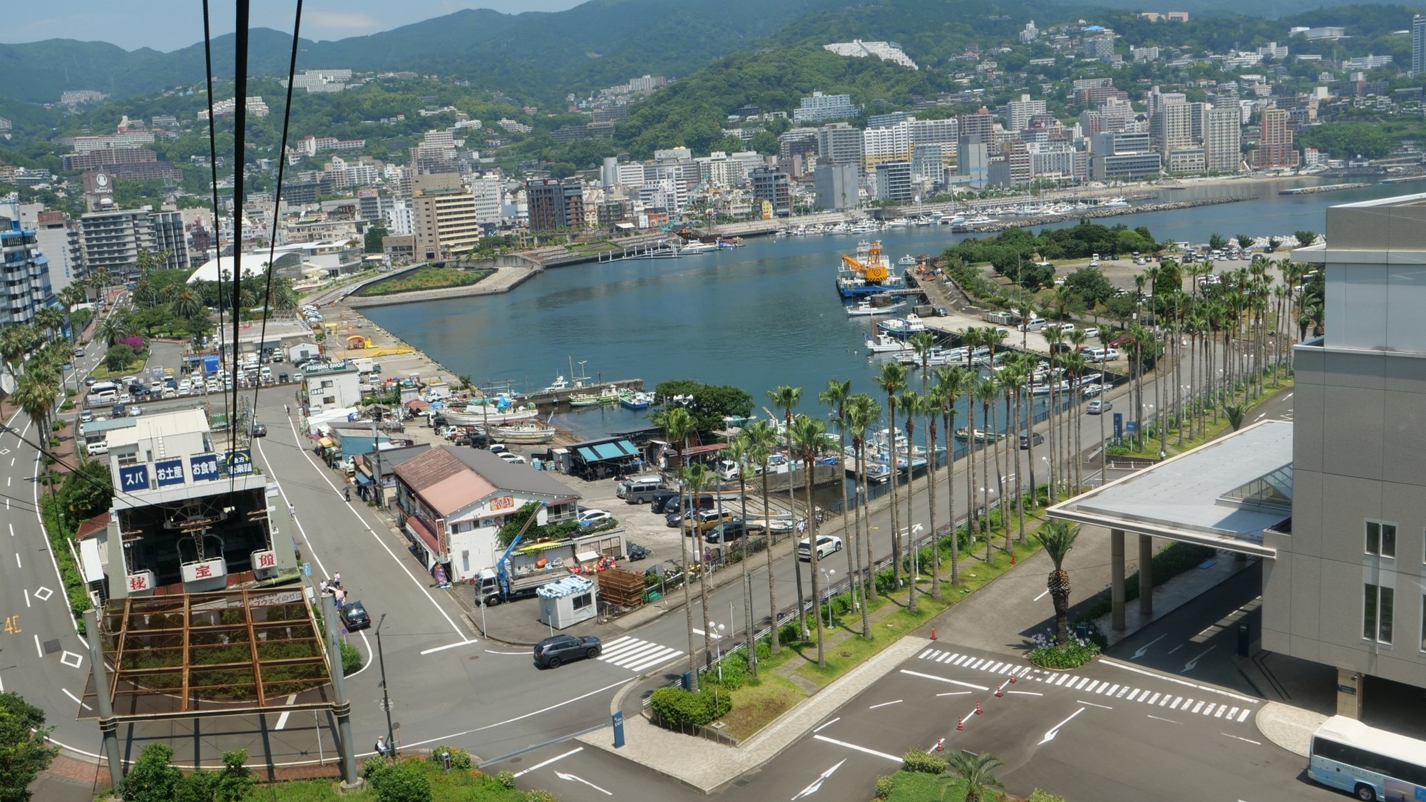 【熱海ロープウェイ】空中散歩で熱海の景色を一望できる体験（車5分／バス15分）