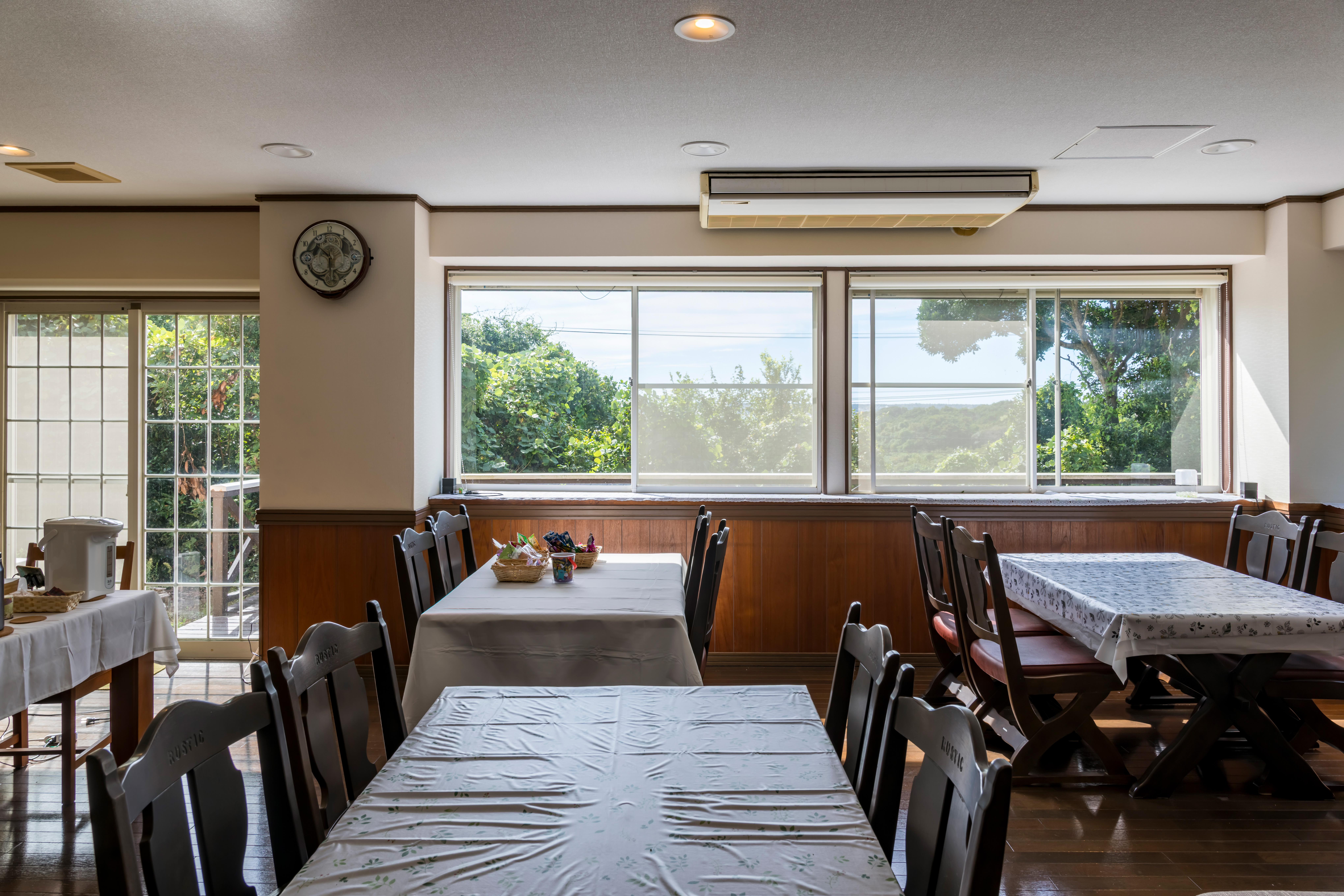 リビングルームからの眺望です。