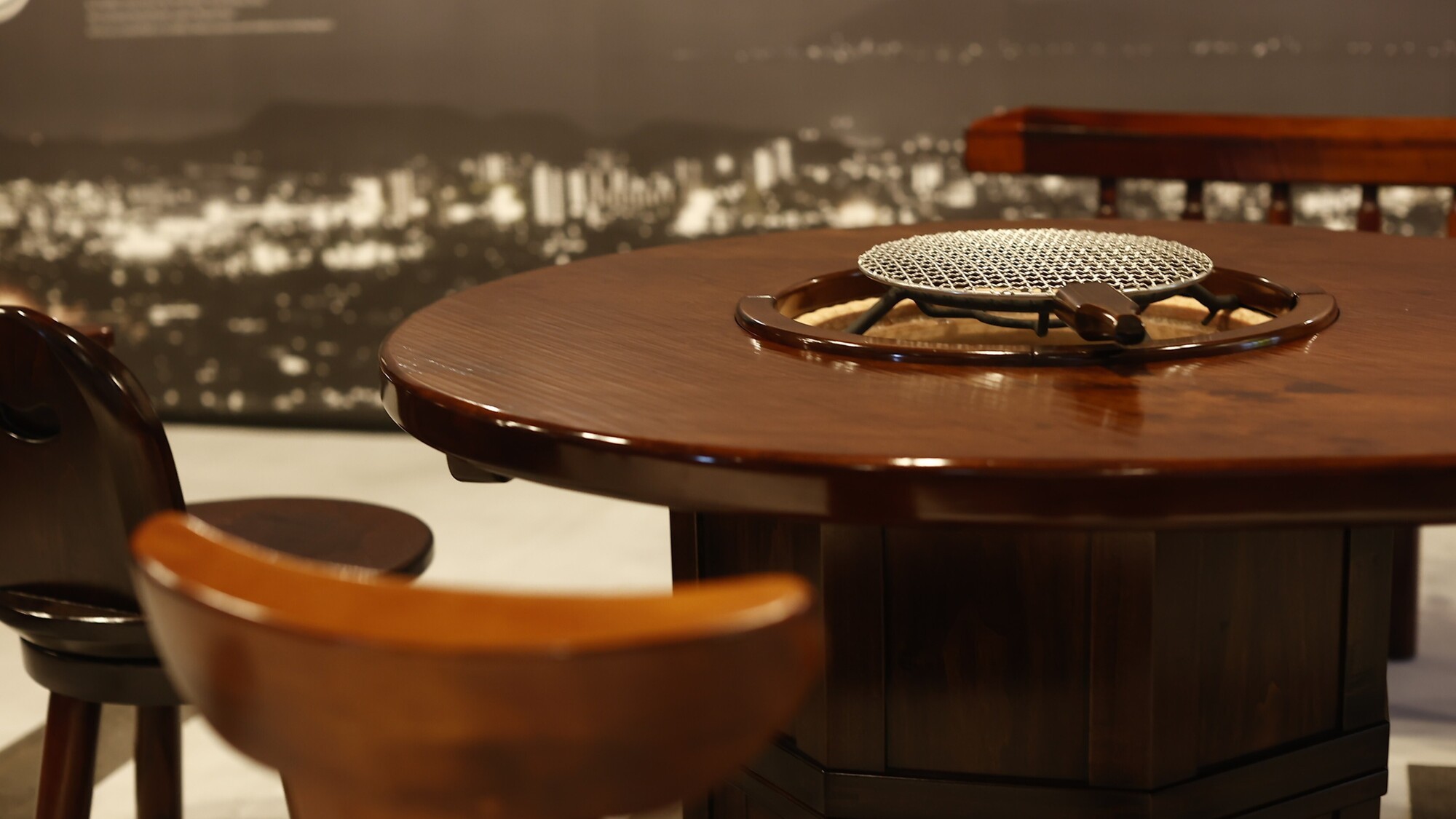  館内／大牟田の炭鉱文化を感じるデザイン