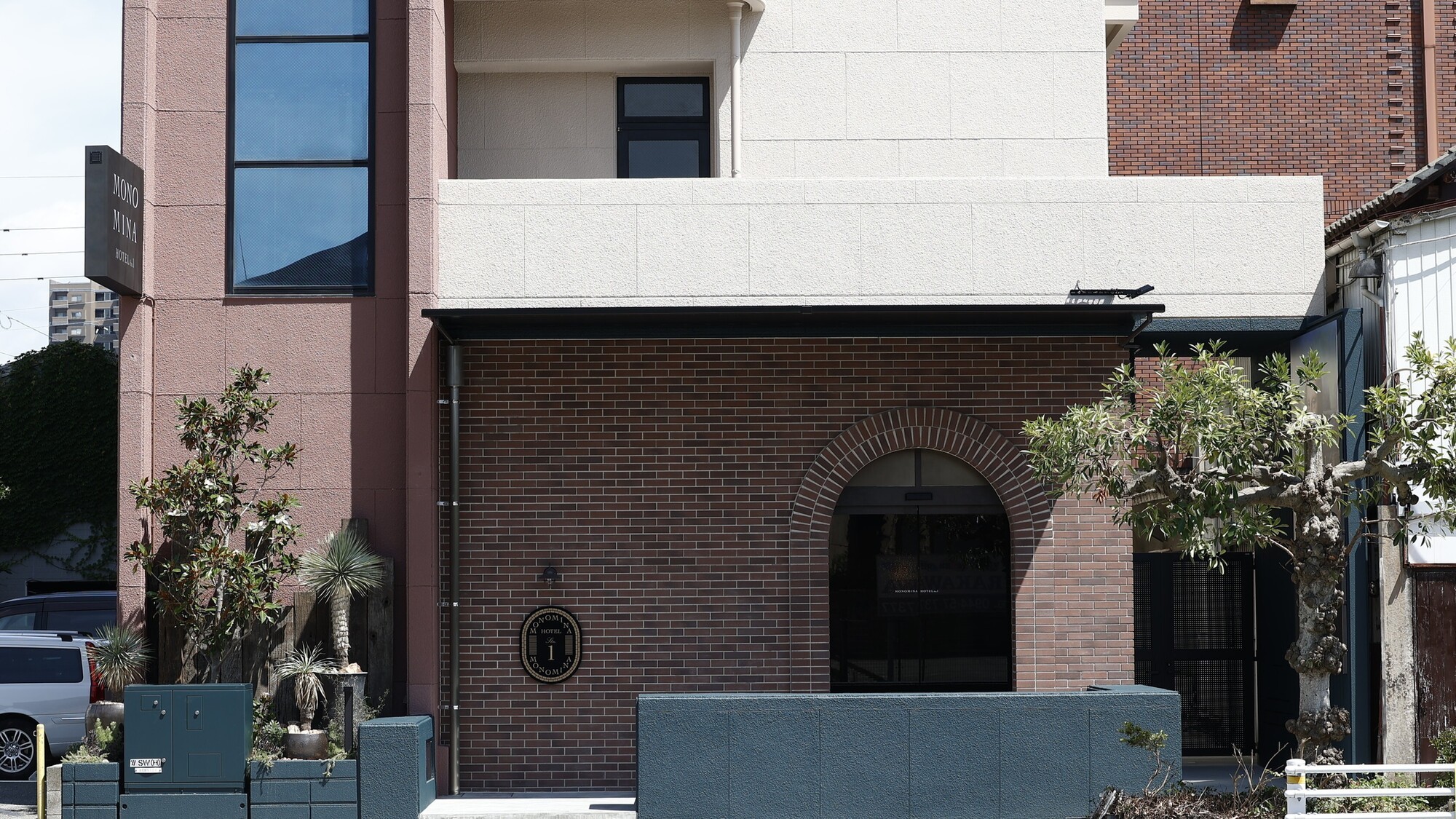 外観／レトロとモダンが融合したデザイナーズホテル