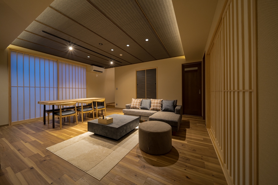 【1泊素泊まり】天然竹の温もりが感じられる、温泉・テラス付きの宿での贅沢な癒しのひととき♪/無料P2