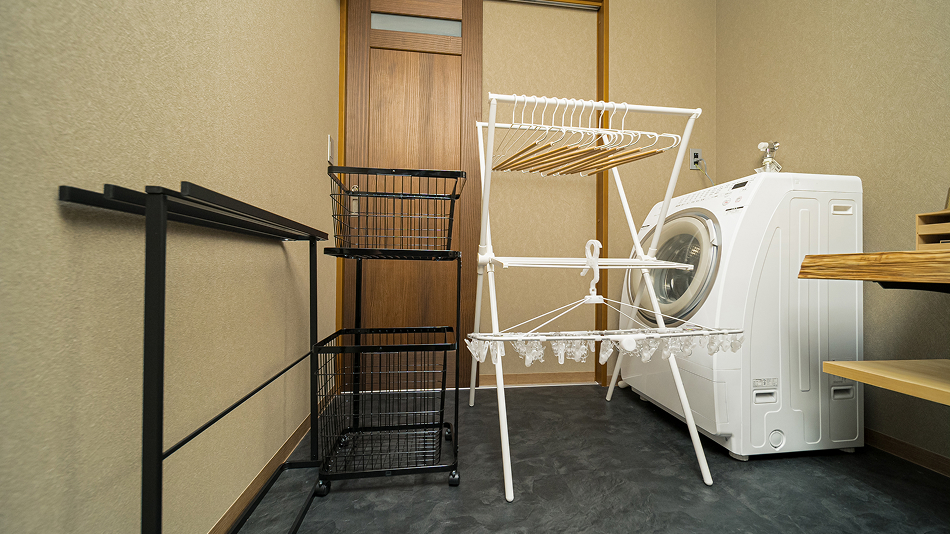 洗濯環境も整っています