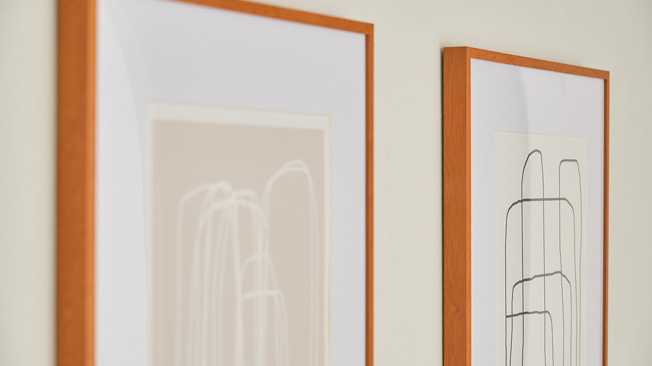 お部屋のインテリアにもこだわりました