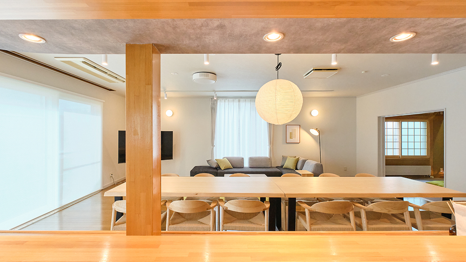 キッチンからの眺め