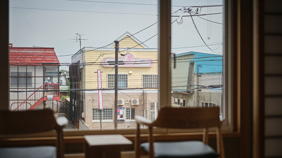 2階の和室からの景色