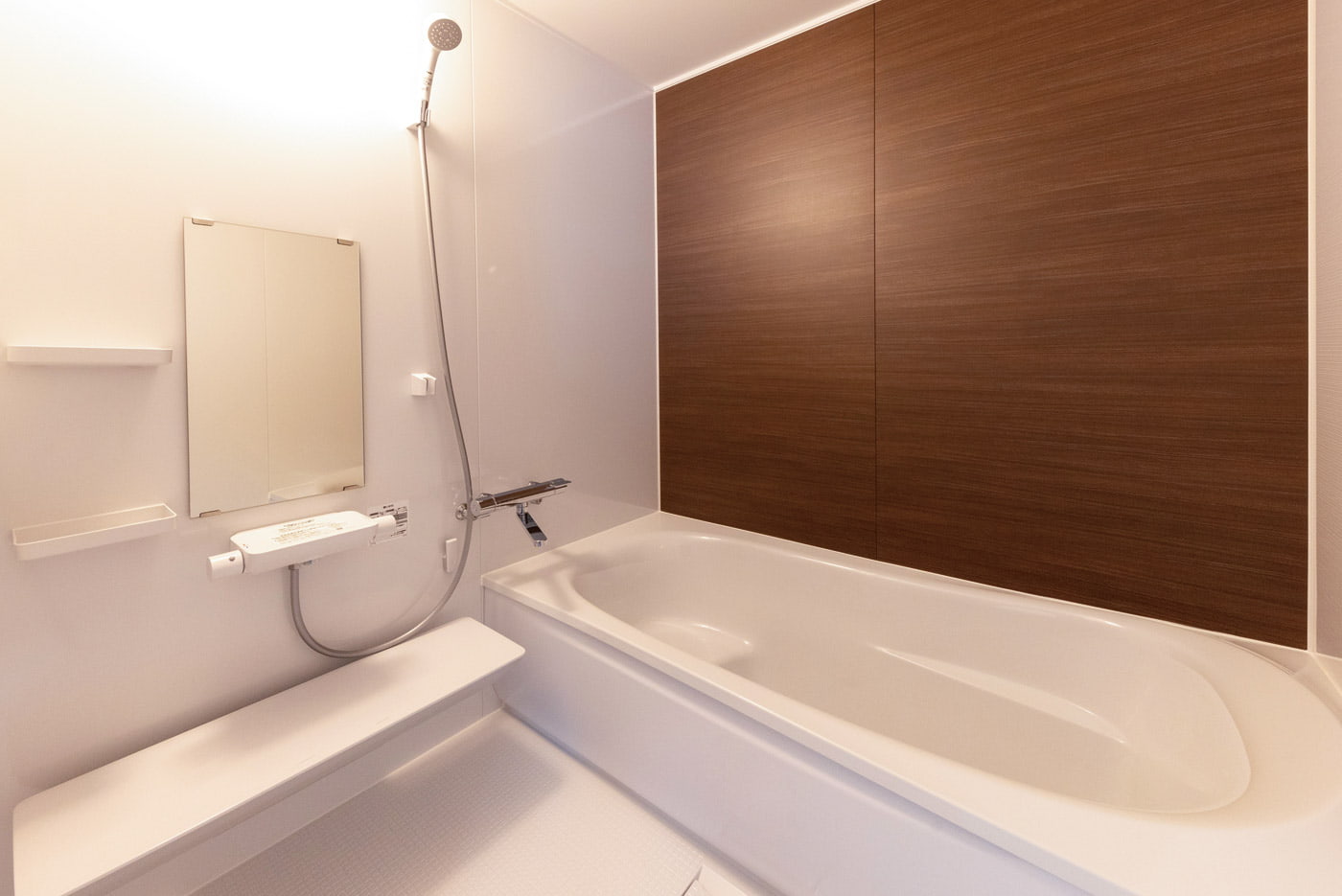 デラックス2人部屋の浴室