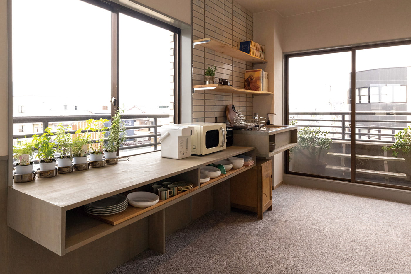 共有キッチンスペース