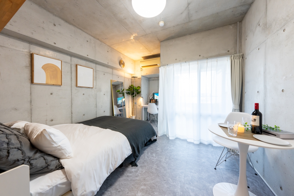 【楽天ポイント4倍】モダンなお部屋/都心アクセスに便利なシンプルで快適なアパートメント（素泊まり）