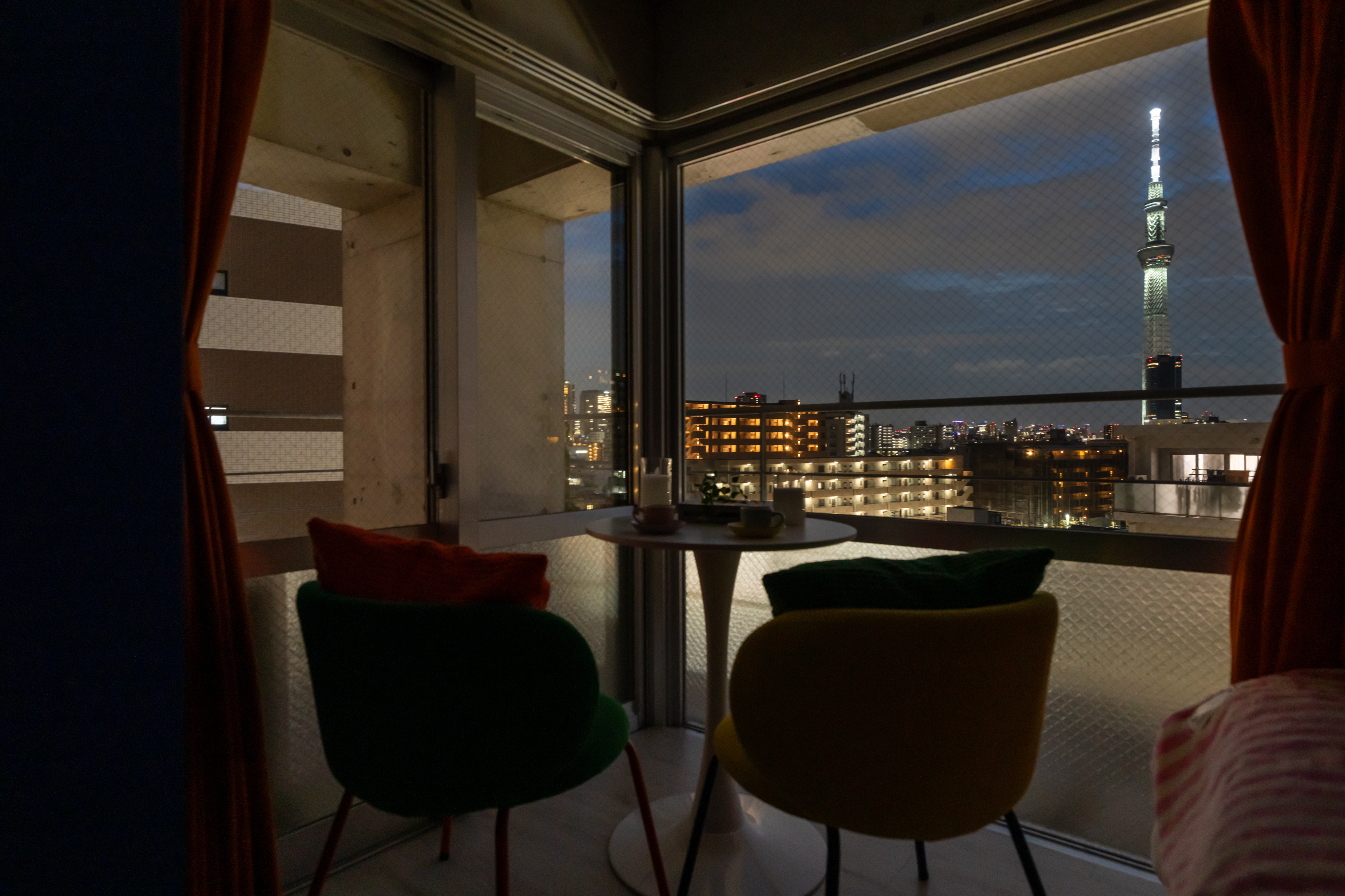  お部屋からの眺め(夜)