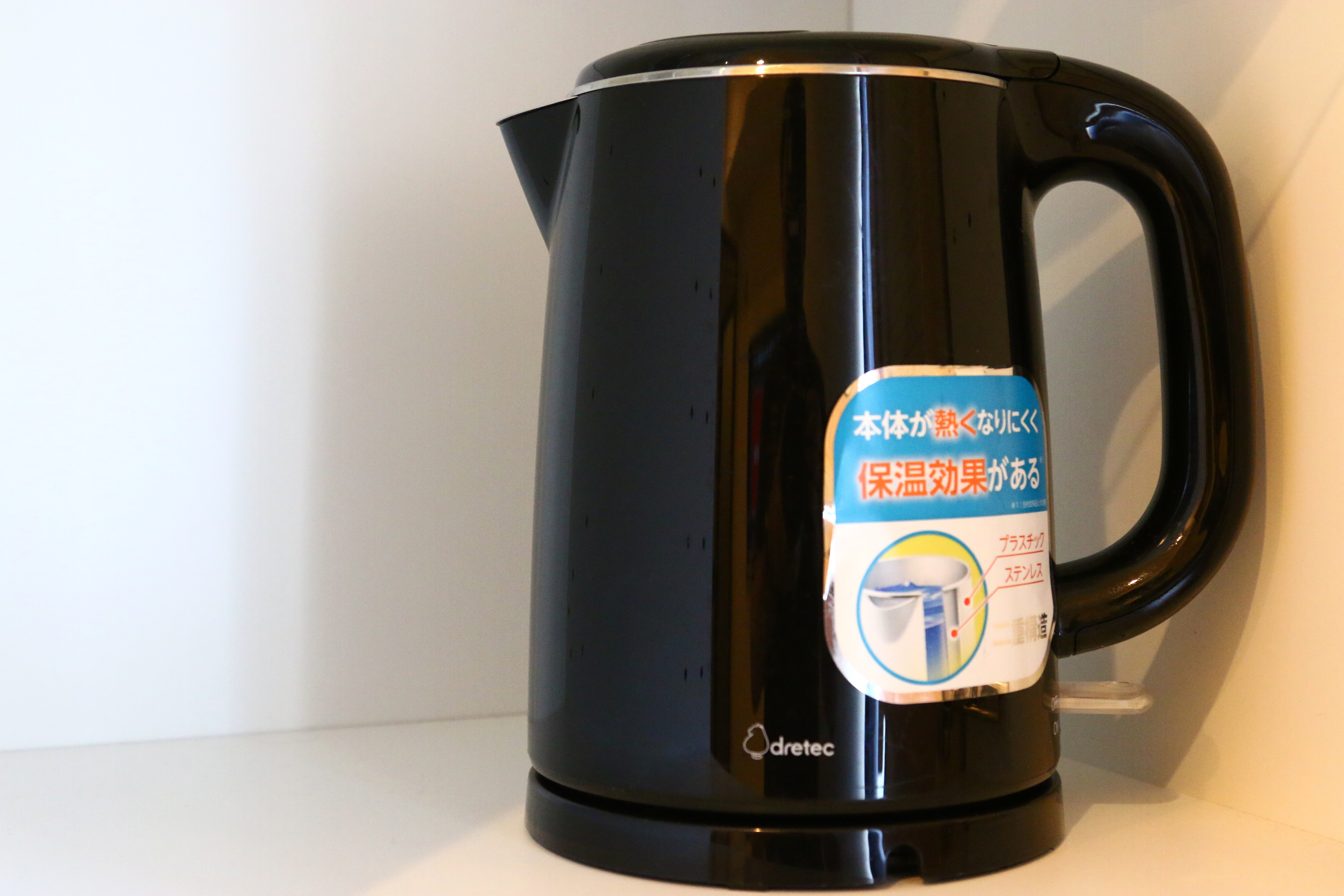 設備・備品◆各客室に湯沸かしポット完備