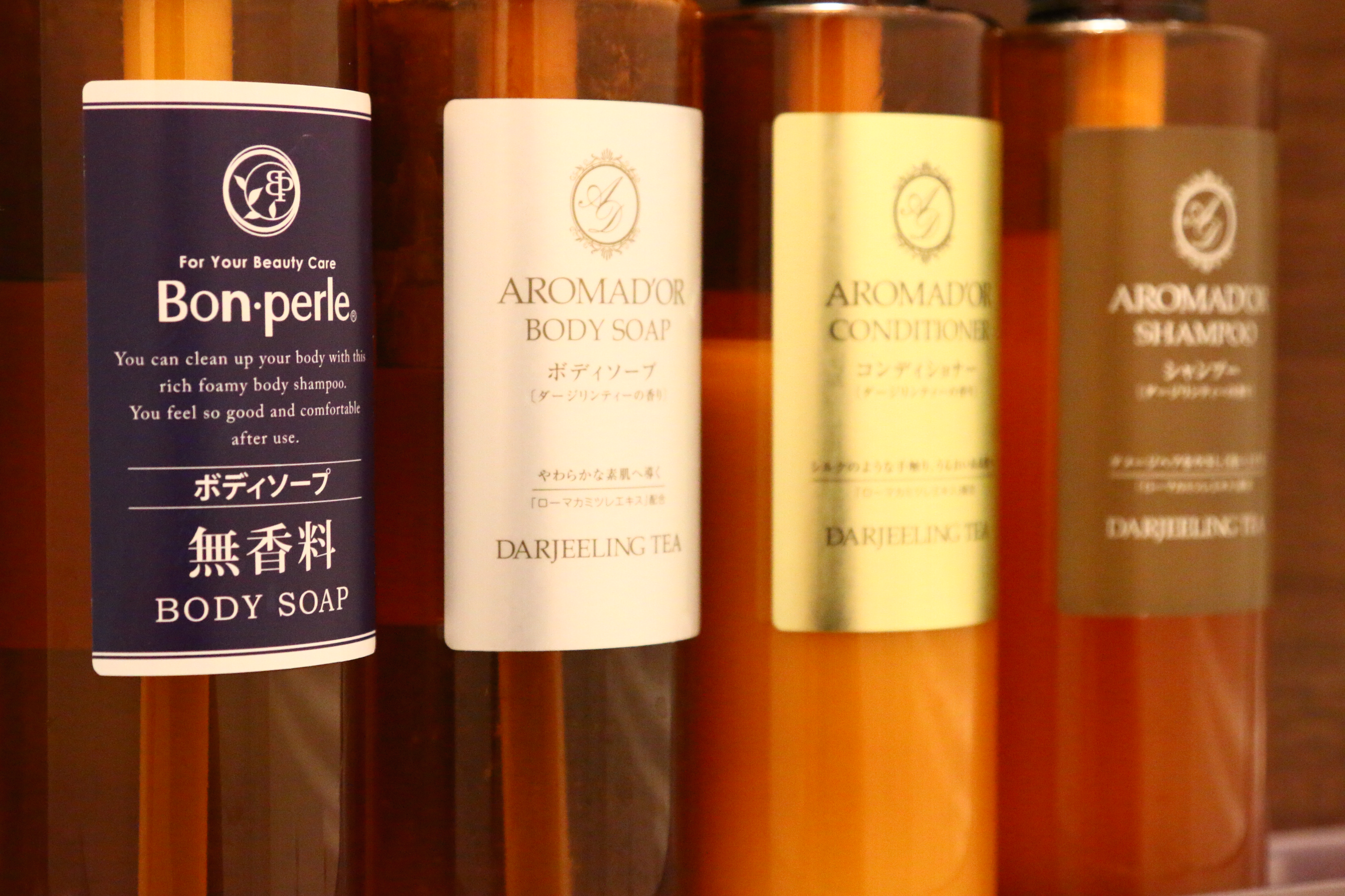 設備・備品◆シャンプー、コンディショナー、ボディーソープ