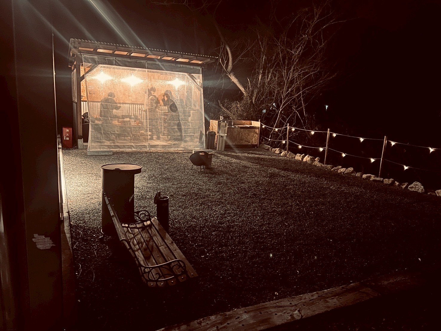 BBQ場（夜）
