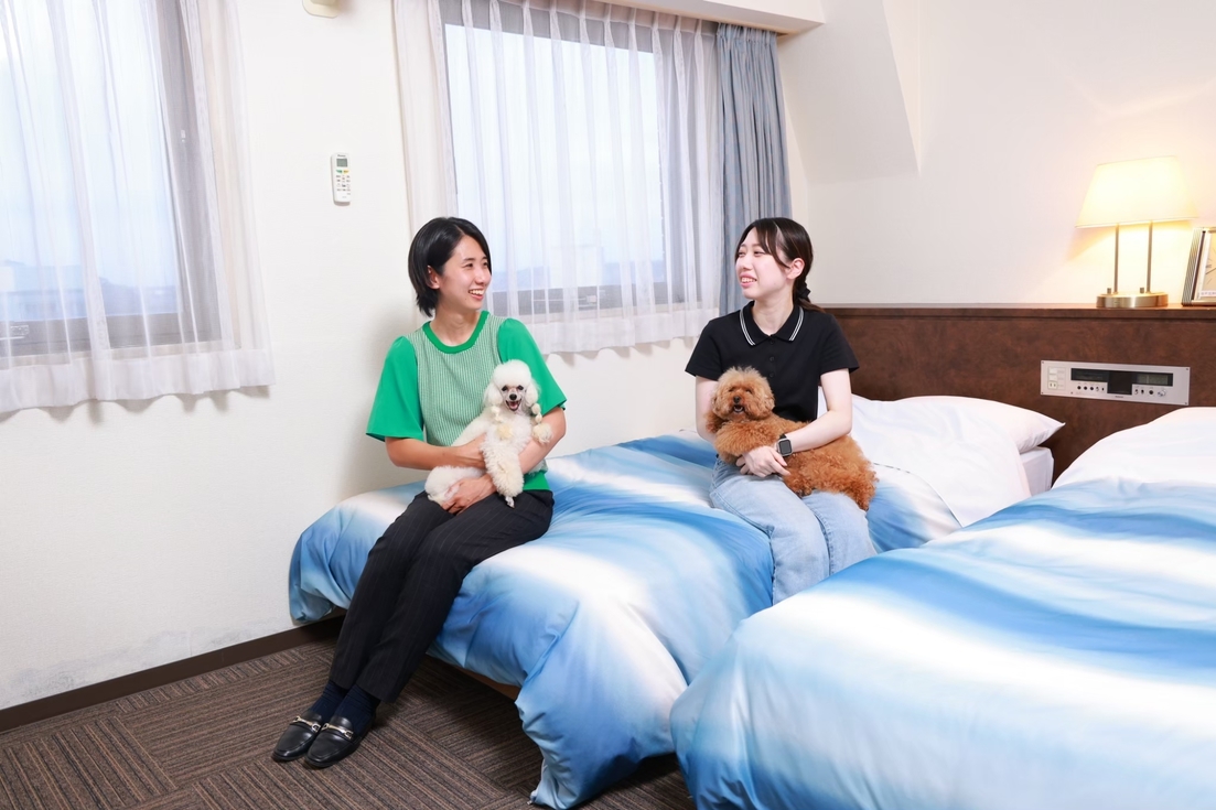 ペットと一緒にご宿泊！シングルプラン