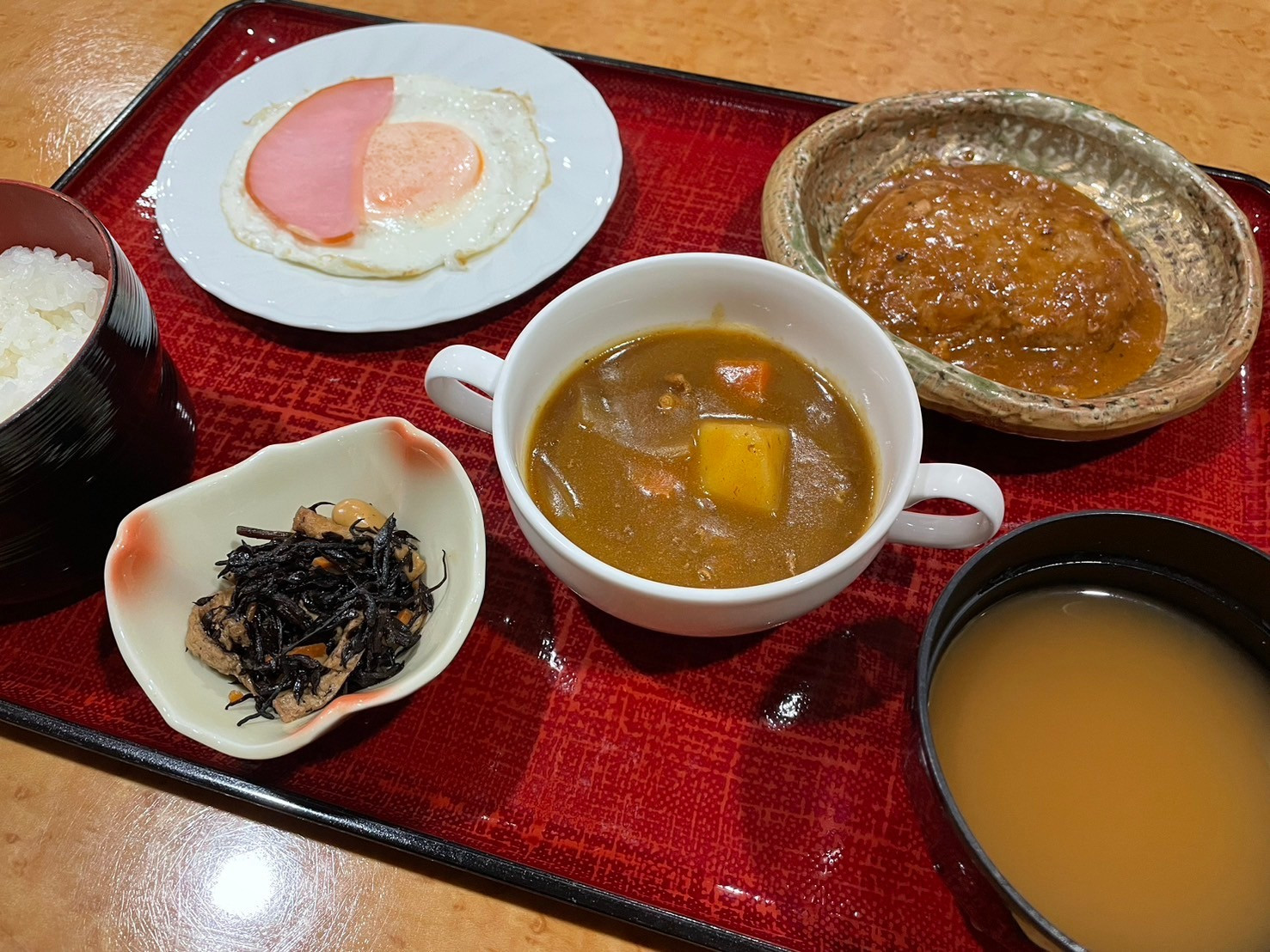 朝定食（例）