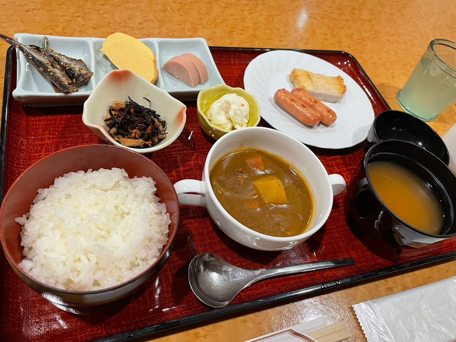 朝定食（例）