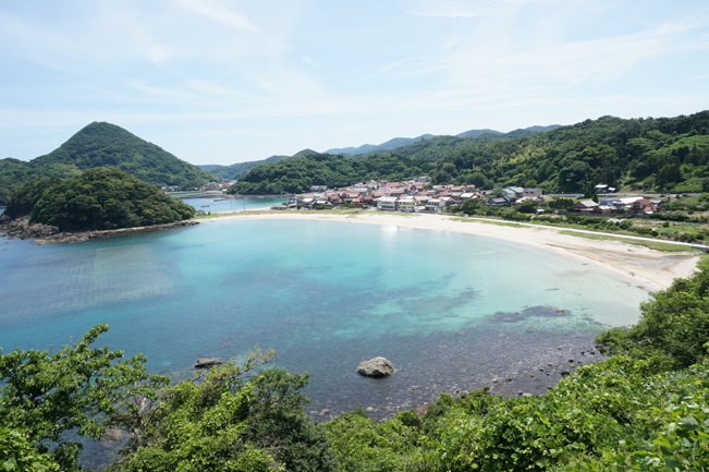 大山隠岐国立公園　北浦海水浴場