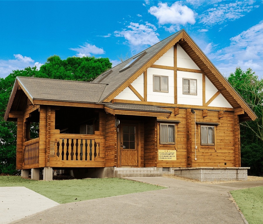 ★丘の上ログハウス 　BQや自炊OKの温泉入浴付プラン♪