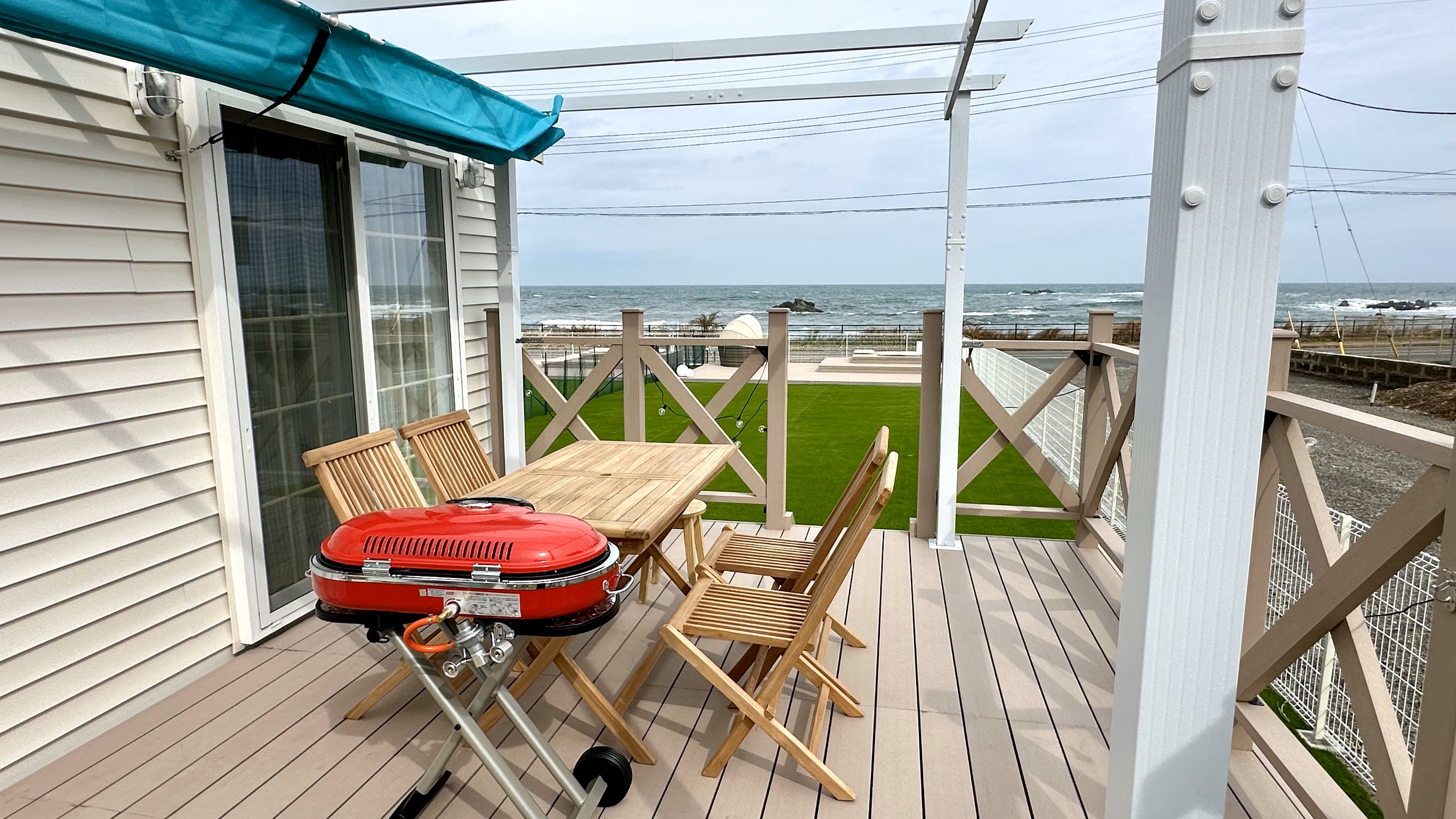 shell　ウッドデッキ