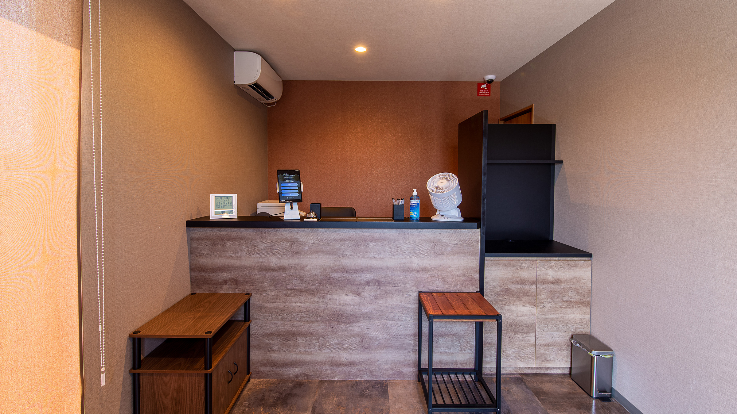 笑顔でスタッフがお出迎えいたします♪スマートチェックインを導入しておりますのでチェックイン時間を短縮できます。